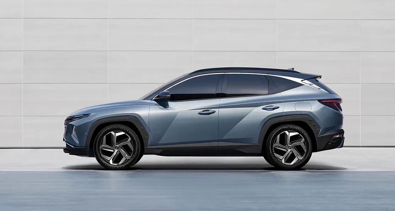 Mặt Bên - Hyundai Tucson 2022